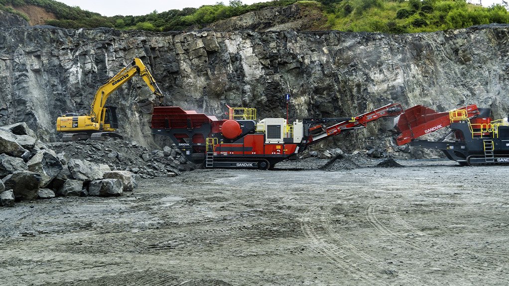 The Sandvik UJ443E heavy jaw crushing plant demonstrates the latest fully electric track platform technology now being adopted by the global mining and aggregates sectors