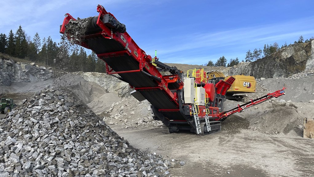Africa Welcomes First-Ever Fully Electric Sandvik Mobile Crushing Plant