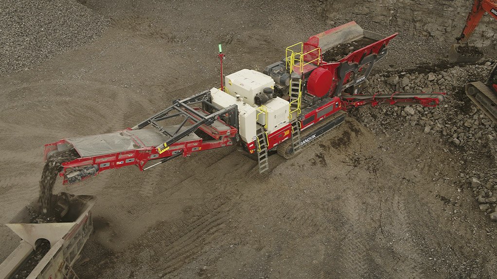 Africa Welcomes First-Ever Fully Electric Sandvik Mobile Crushing Plant