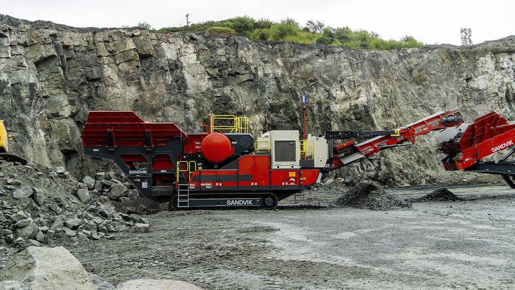 Africa Welcomes First-Ever Fully Electric Sandvik Mobile Crushing Plant