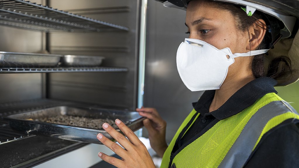 An image of testwork at Andrada