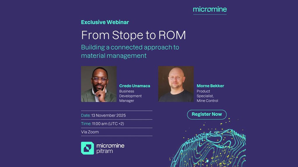 Building a connected approach to material management from stope to ROM