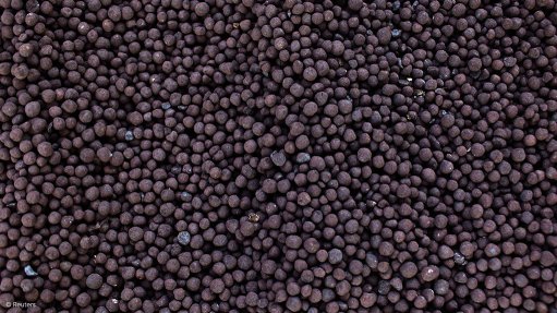 Iron-ore pellets