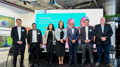 An image showing a group shot at the FNB, Mastercard Globba launch 