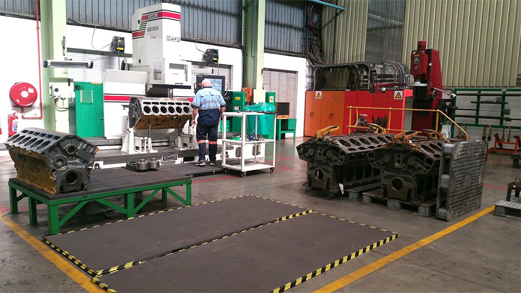 The BRC's new engine-block machine can perform all the work orders it needs, and eliminating outsourcing of work