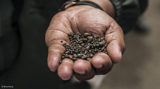 Image of cobalt pellets