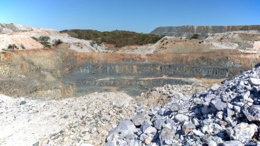 A lithium mine in Zimbabwe