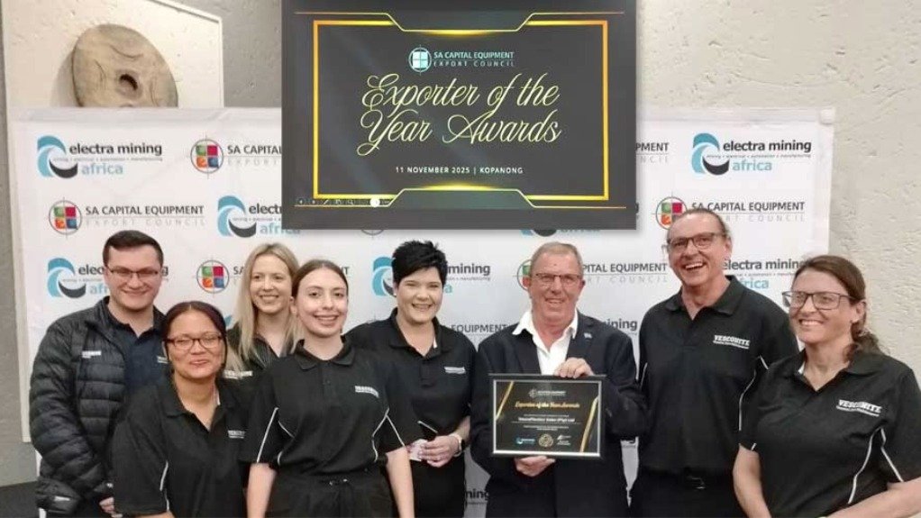 Vesconite Bearings Wins SACEEC Exporter of the Year Award