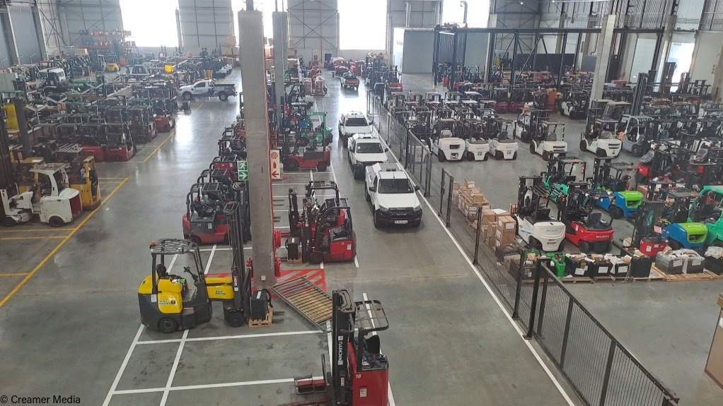 An image of A Square Forklift's facility