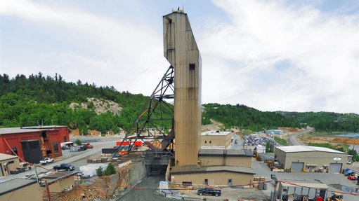 The Levack mine in Sudbury 