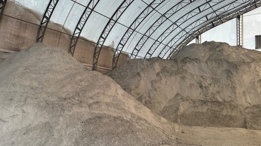 Image of lithium stockpiles