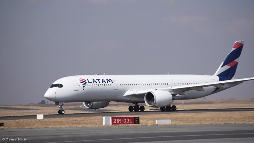 A LATAM aircraft
