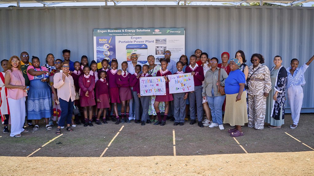 Engen Powers Learning at Elundini Primary School with New Solar Container for Robotics and STEM Studies