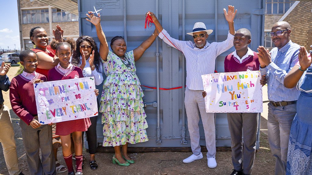 Engen Powers Learning at Elundini Primary School with New Solar Container for Robotics and STEM Studies
