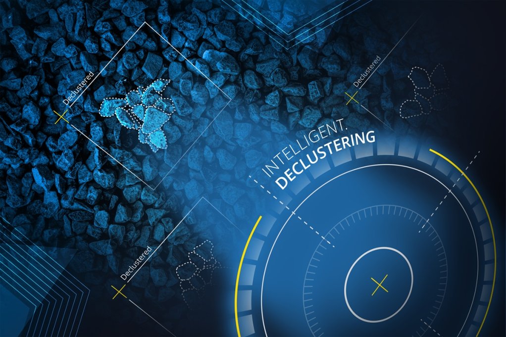 SOFTWARE
With STEINERT's Intelligent.Declustering, the software extracts the individual rock from the cluster, even if the particles are very close together, and analyses it. This results in a higher throughput.