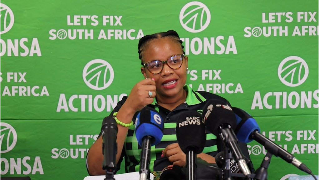 City of Tshwane Mayor Nasiphi Moya