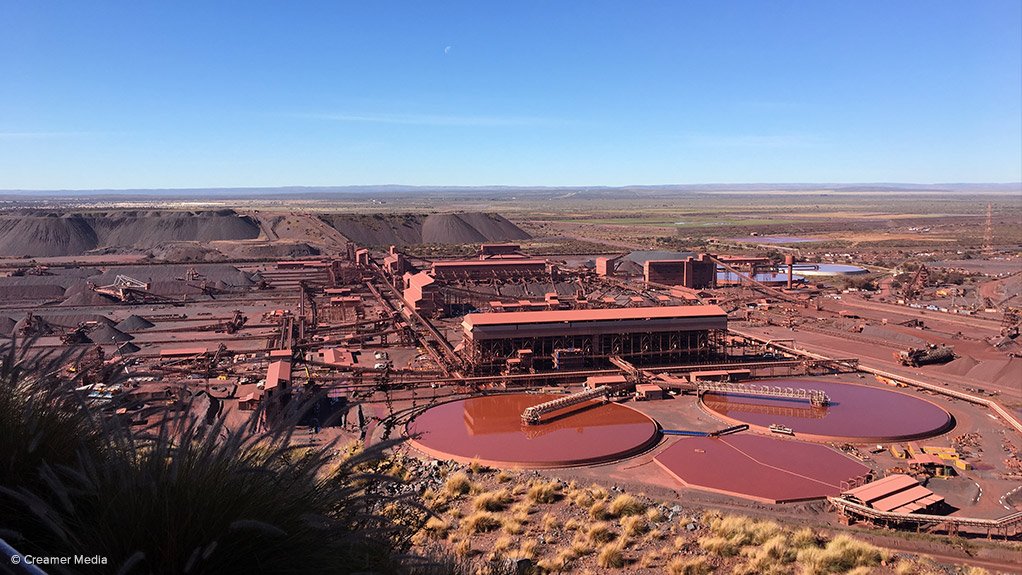 The Sishen iron-ore mine