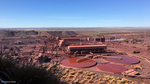 The Sishen iron-ore mine