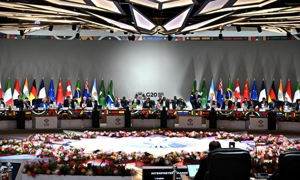 G20 leaders attending the 2025 summit in South Africa