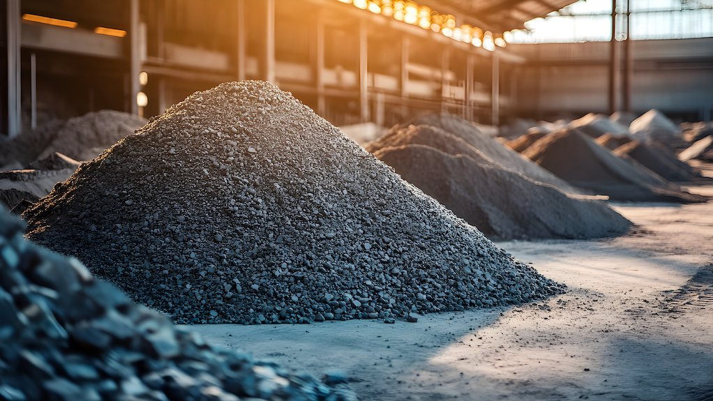 Image of stockpiles of rare earths