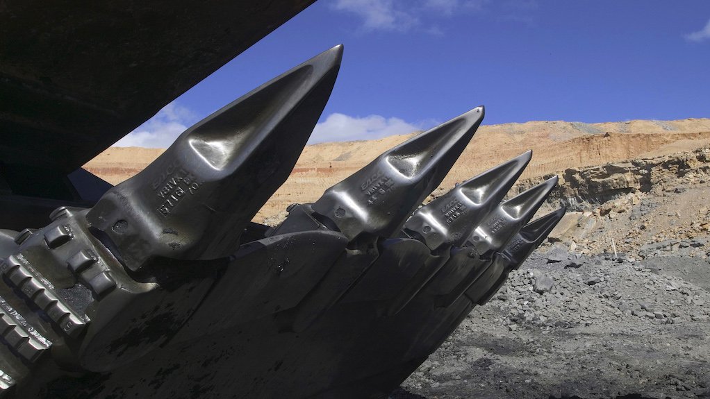 Image of excavator bucket