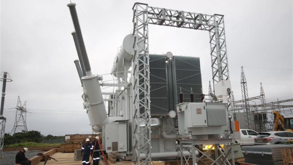 An image of a substation