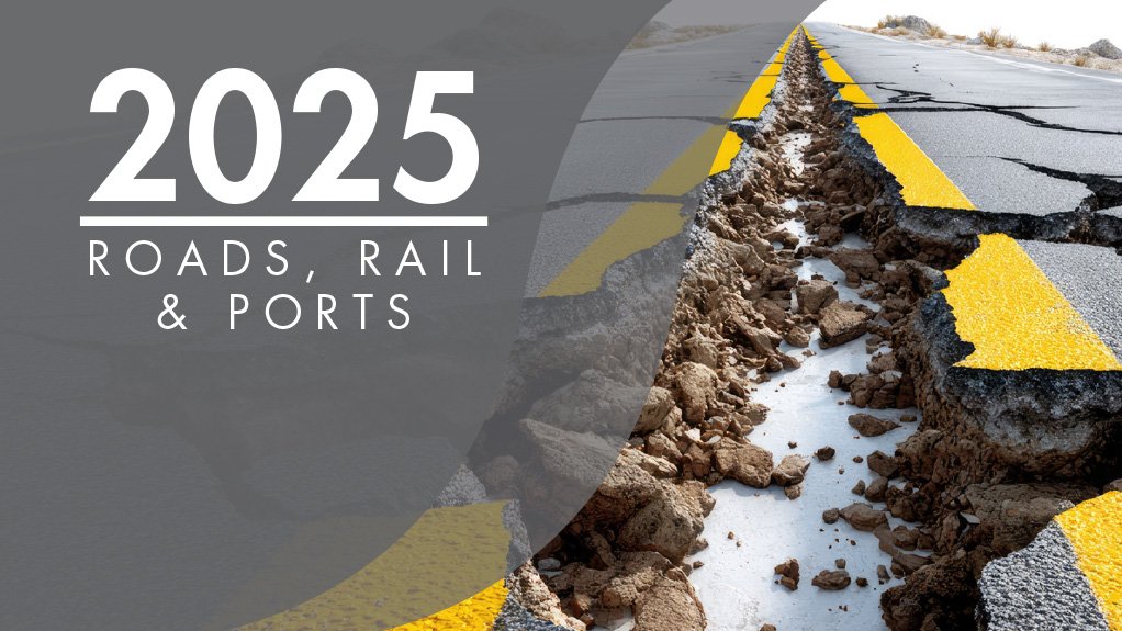 Creamer Media Roads, Rail & Ports 2025 cover