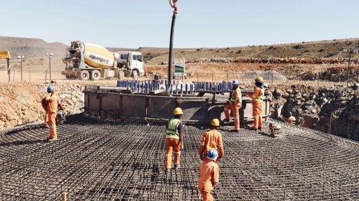 An image from Anthem's wind energy project