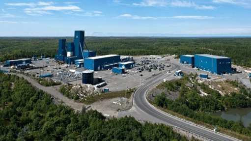 The Nickel Rim South mine is on care and maintenance
