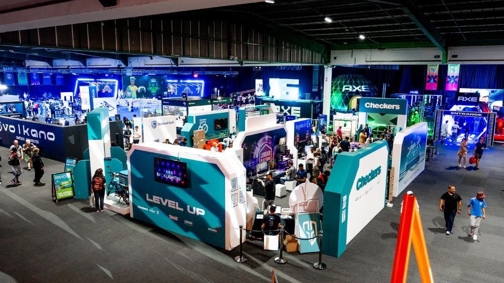 The exhibition floor at Comic Con Africa