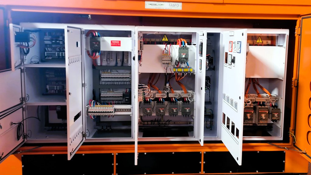 MINI SUB Switchgear is installed within the mini substation, forming an integral part of the fully assembled power distribution solution supplied by Trafo Power Solutions 