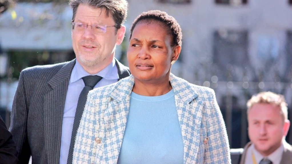 Minister of Human Settlements Thembi Simelane