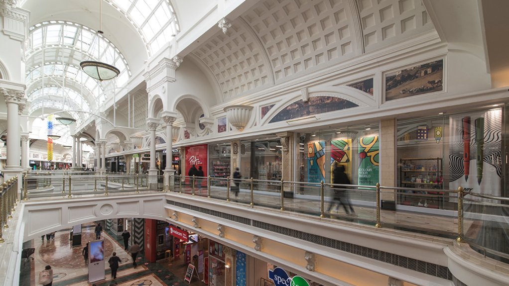 A view inside one of Hyprop's malls