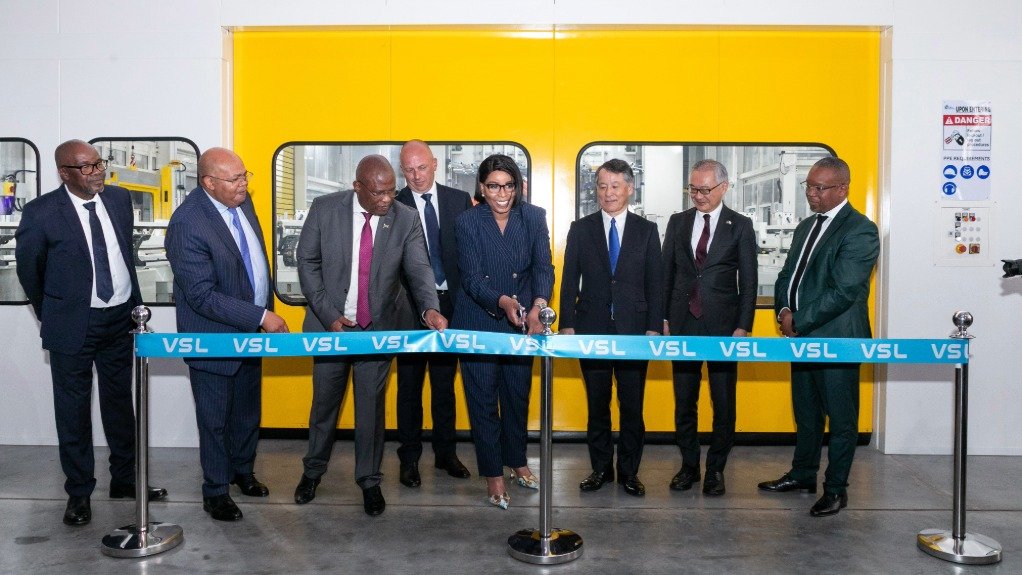 The official ribbon-cutting ceremony