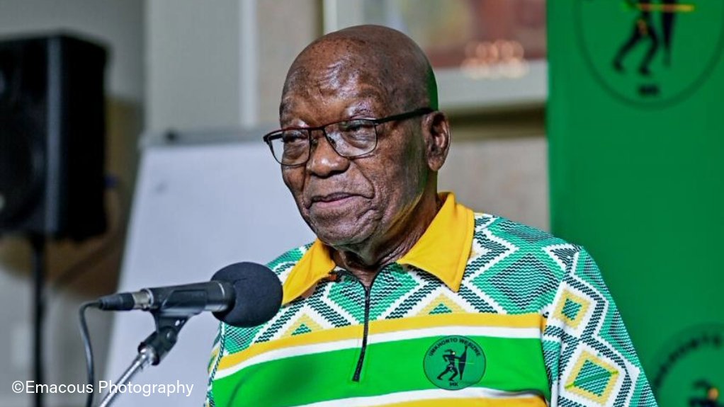 MKP President Jacob Zuma