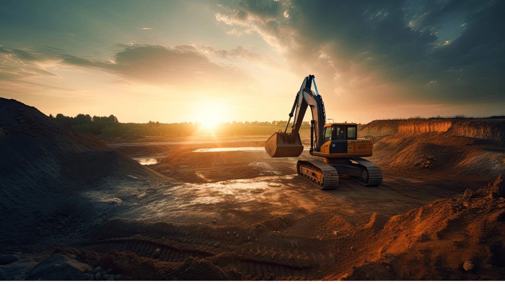 An image of a mining truck