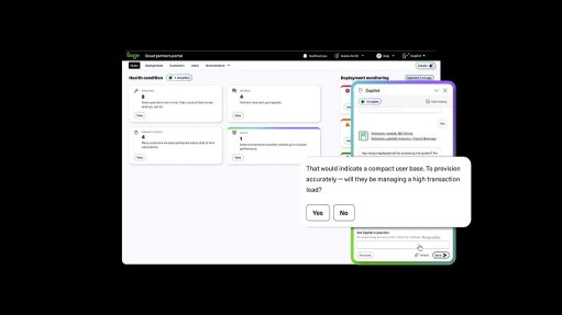 Image of a computer screen showing next-generation Sage X3 documents