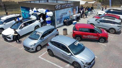 The sales pod at Access Park Mall