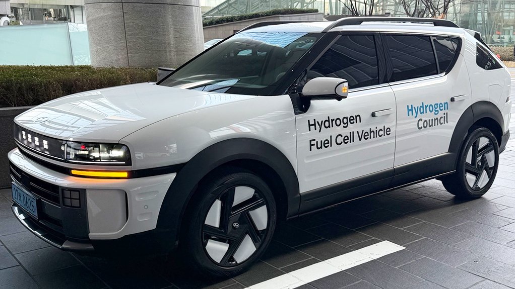Hyundai Nexo fuel cell electric vehicle.