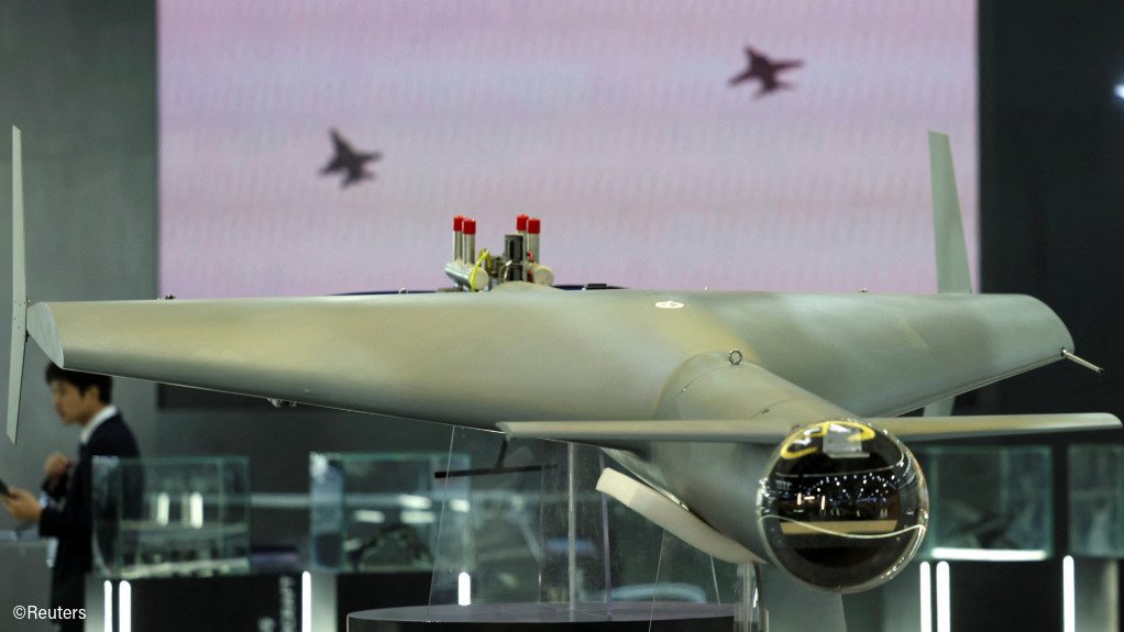 A Jabbar 150 drone manufactured by Amstone International Group