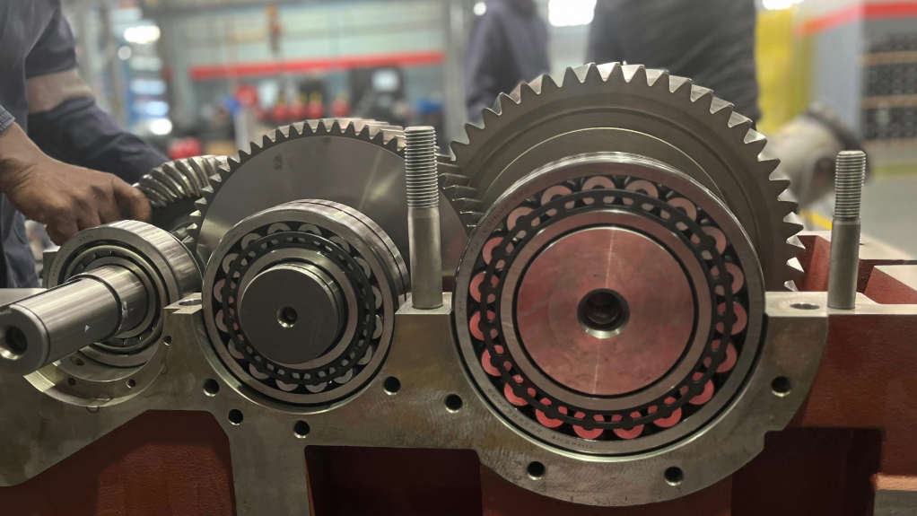 An image of one of the Hansen IGUs being assembled