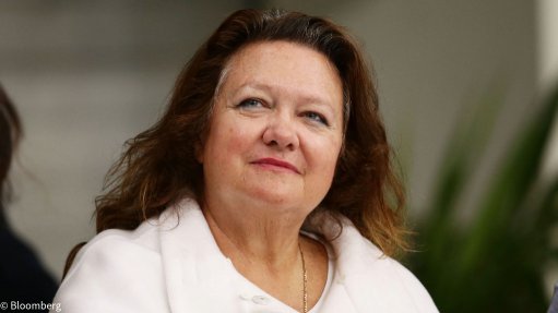Hancock Prospecting executive chairperson Gina Rinehart