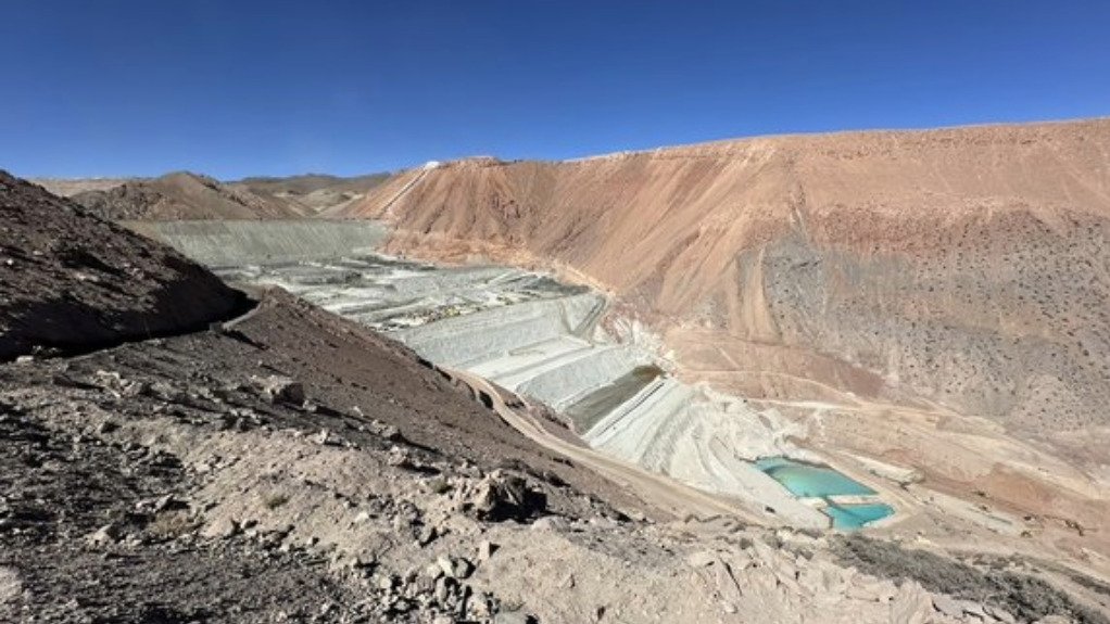August 2025 photo of the TMF sand dam construction