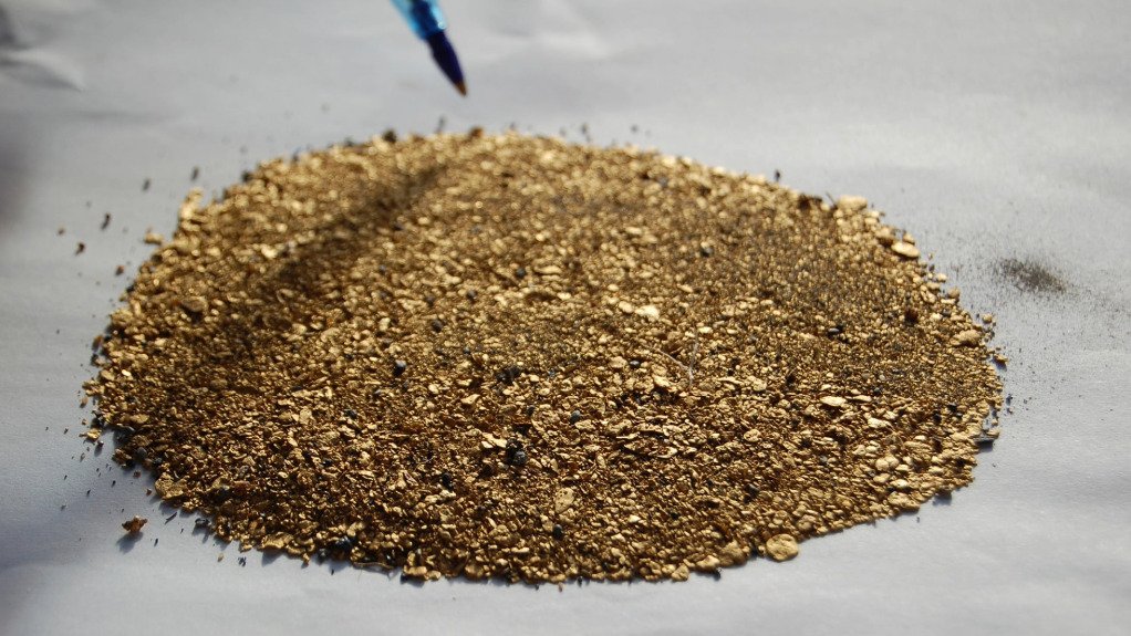 Gold recovered at the Segele operations in Ethiopia