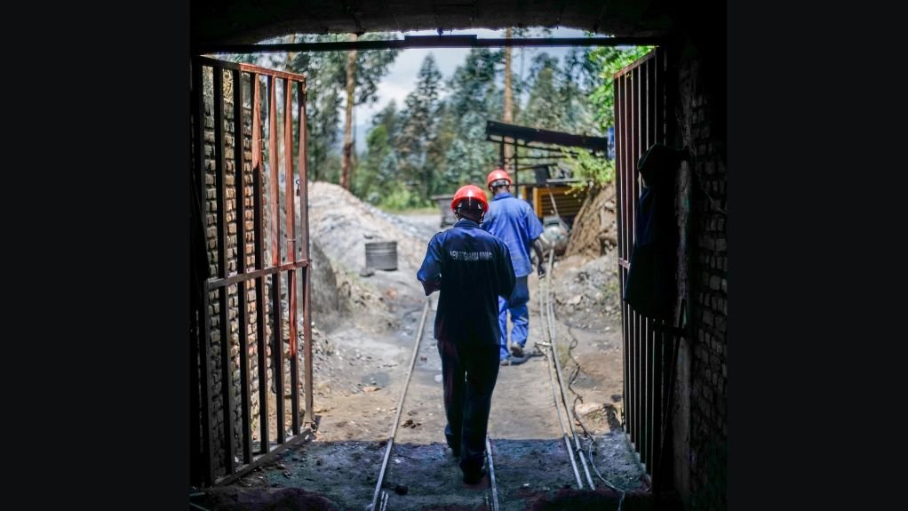 images of workers on site