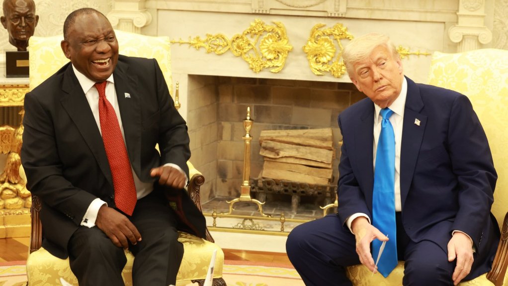 President Cyril Ramaphosa and US President Donald Trump