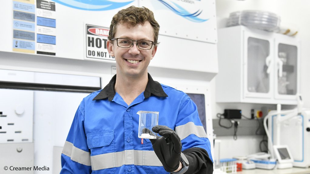 Rainbow Rare Earths senior metallurgist Roux Wildenboer.