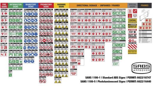 Image of safety signs