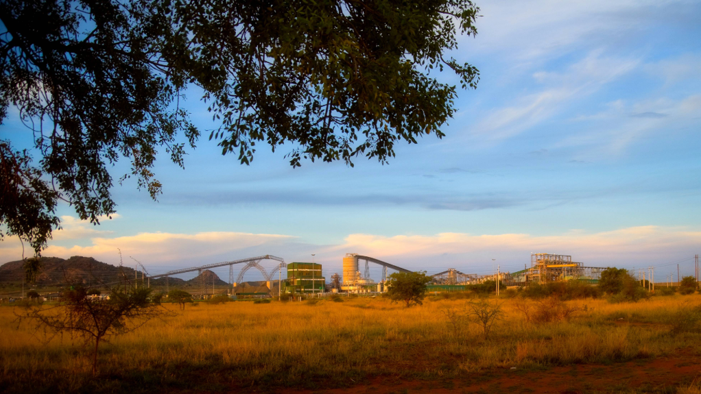 Panoramic image of the Mogalakwena mine