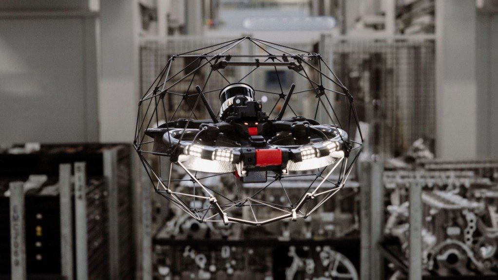 The drone responsible for the inspections